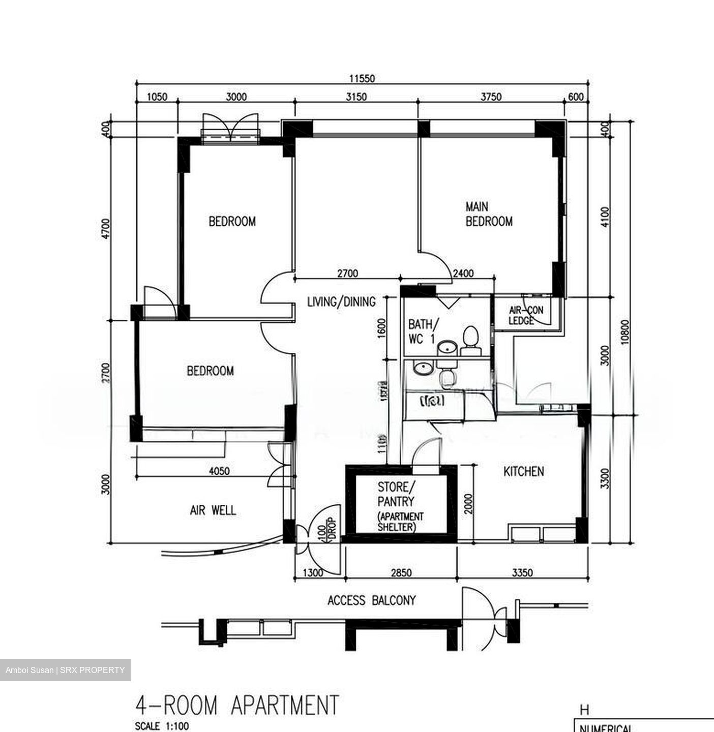 Blk 668 Woodlands Ring Road (Woodlands), HDB 4 Rooms #525311531